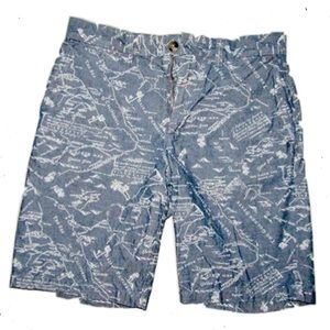 Dark blue-ish grey patterned Old Navy shorts